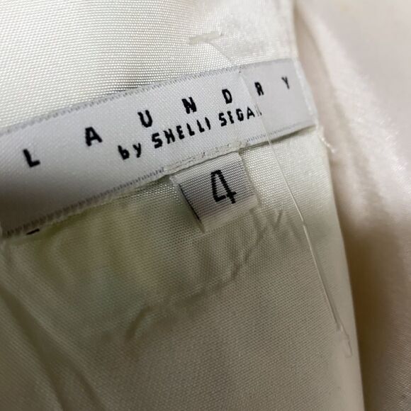 Laundry Shelli Segal Floral Strapless Feminine Romantic Mini Dress 4 - Picture 8 of 12